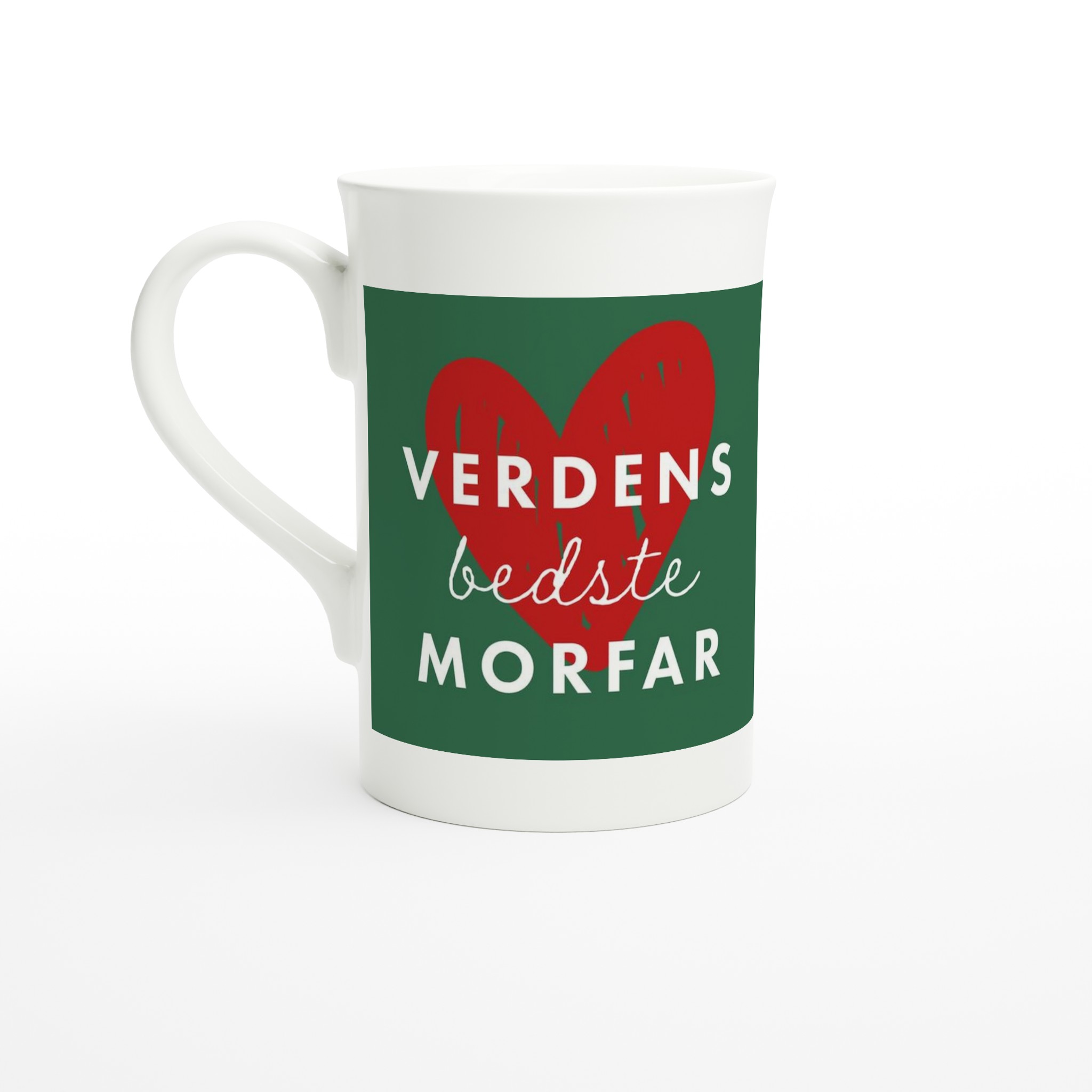 Verdens Bedste Morfar  Porcelænskrus  295 Ml