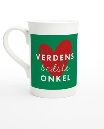 Verdens Bedste Onkel  Porcelænskrus  295 Ml