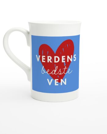 Verdens Bedste Ven  Porcelænskrus  295 Ml