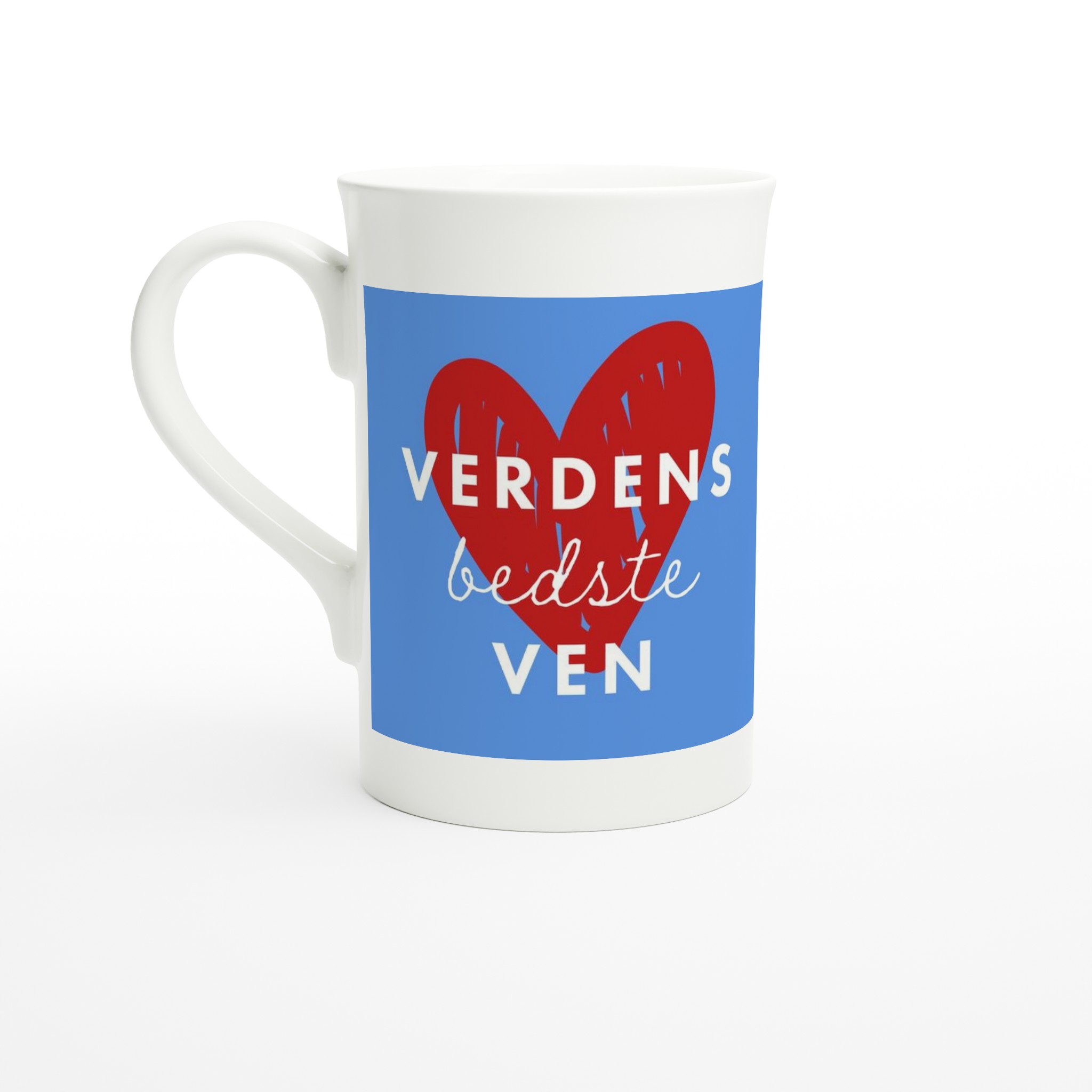 Verdens Bedste Ven  Porcelænskrus  295 Ml