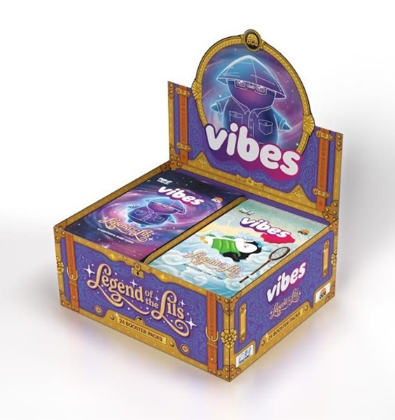 Vibes Tcg: Legend Of The Lil Booster Display Box Med 24 Pakker