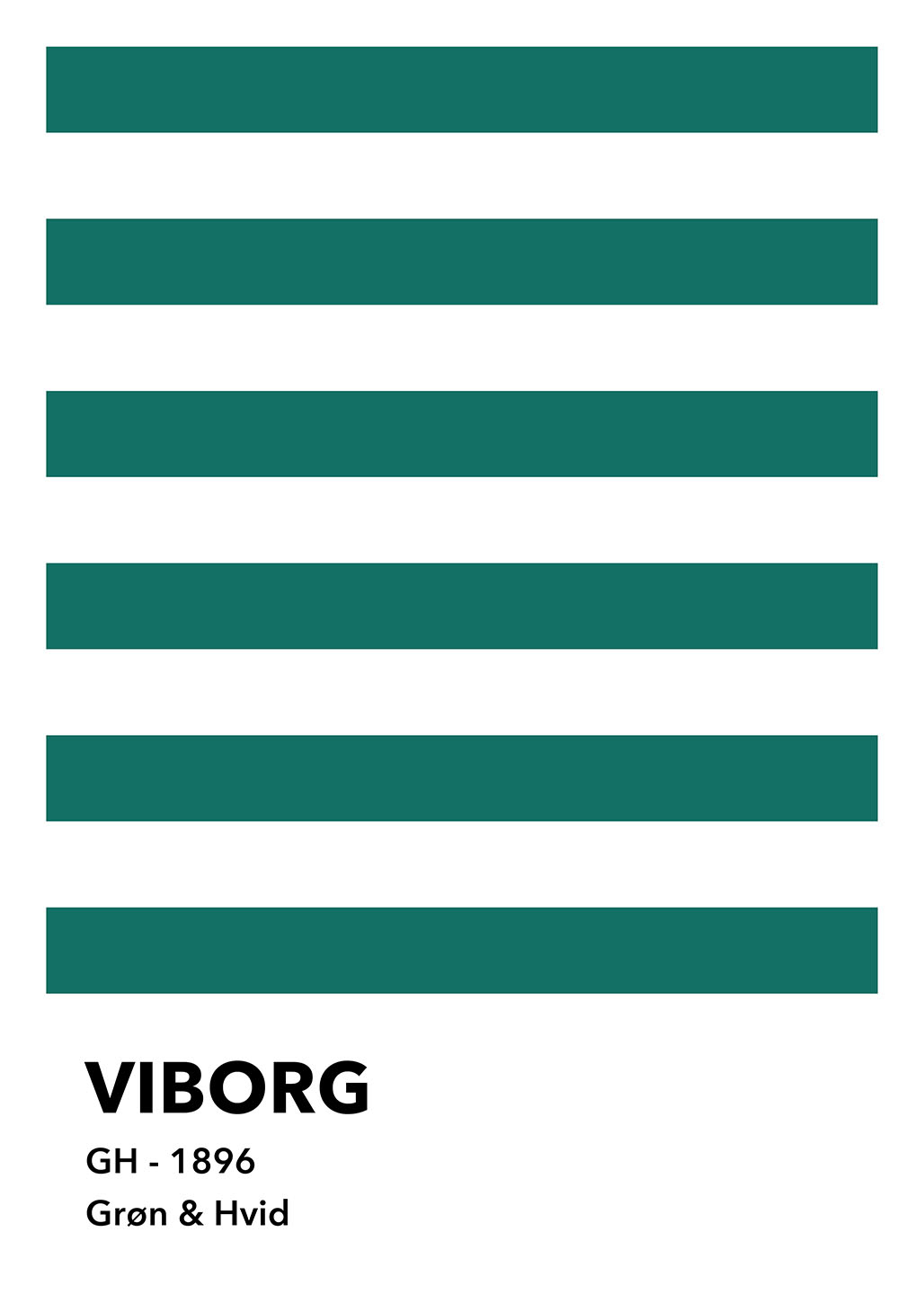 Viborg Grøn   Hvid Af Olé Olé