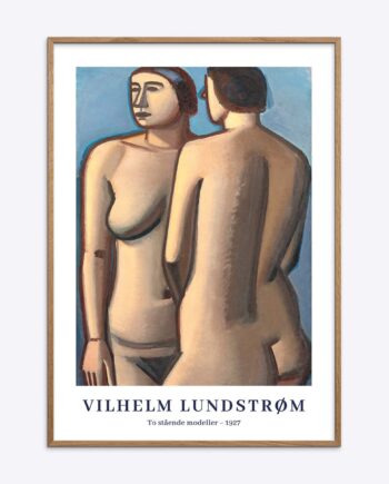 Vilhelm Lundstrøm To Staende Modeller