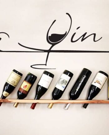 Vin Glas Wallsticker