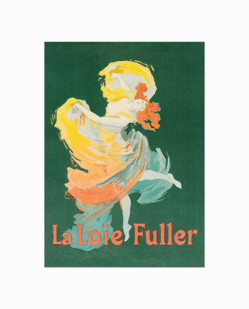Vintage Plakat  La Loïe Fuller