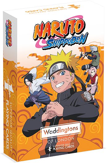 Waddingtons Number : Naruto Playing Cards Spillekort