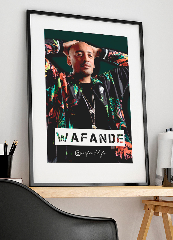 Wafande Plakat Wafandelife 21   29    A4  Kr  199 -