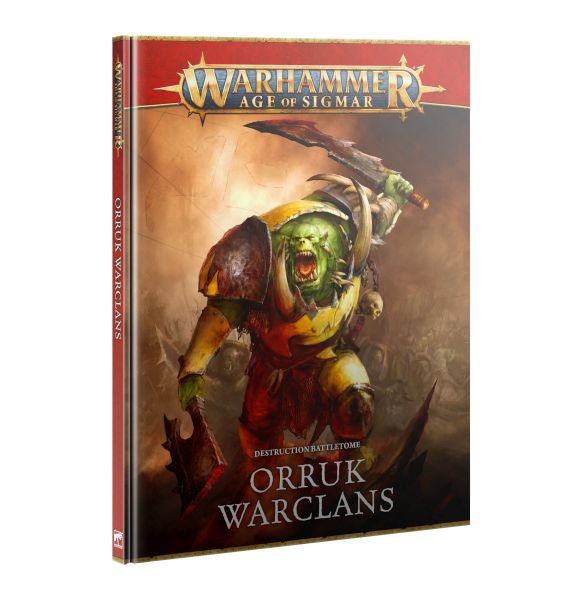 Warhammer: Age Of Sigmar 4th Edition Destruction Battletome: Orruk Warclans 2025 Hardback 60030209014
