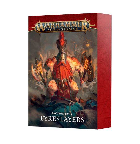 Warhammer: Age Of Sigmar 4th Edition Faction Pack: Fyreslayers 2024 60050205004