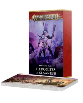 Warhammer: Age Of Sigmar  4th Edition  Warscroll Cards: Hedonites Of Slaanesh  2026  60050201016