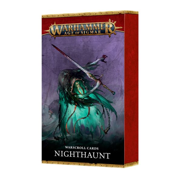 Warhammer: Age Of Sigmar 4th Edition Warscroll Cards: Nighthaunt 2025 60050207011