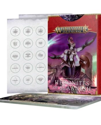 Warhammer: Age Of Sigmar Warscroll Cards: Hedonites Of Slaanesh  2023  60050201007