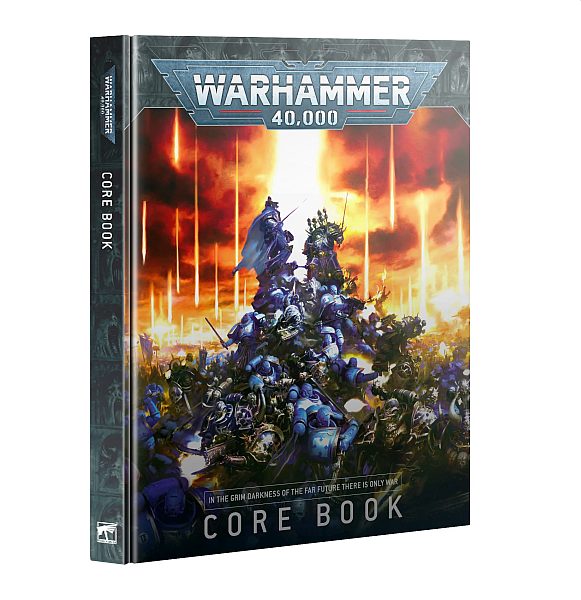 Warhammer 40 000 Core Book Rule Book 2023 10th Edition Regelbog 60040199167