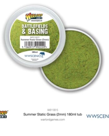 Warlord Scenics: Summer 2mm Static Grass  180ml