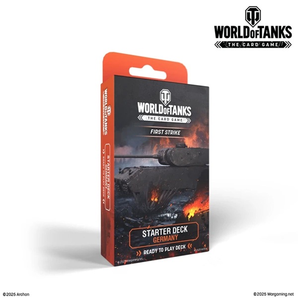 World Of Tanks Card Game Tcg : First Strike: Starter Deck Germany