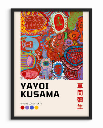 Yayoi Kusama Plakat