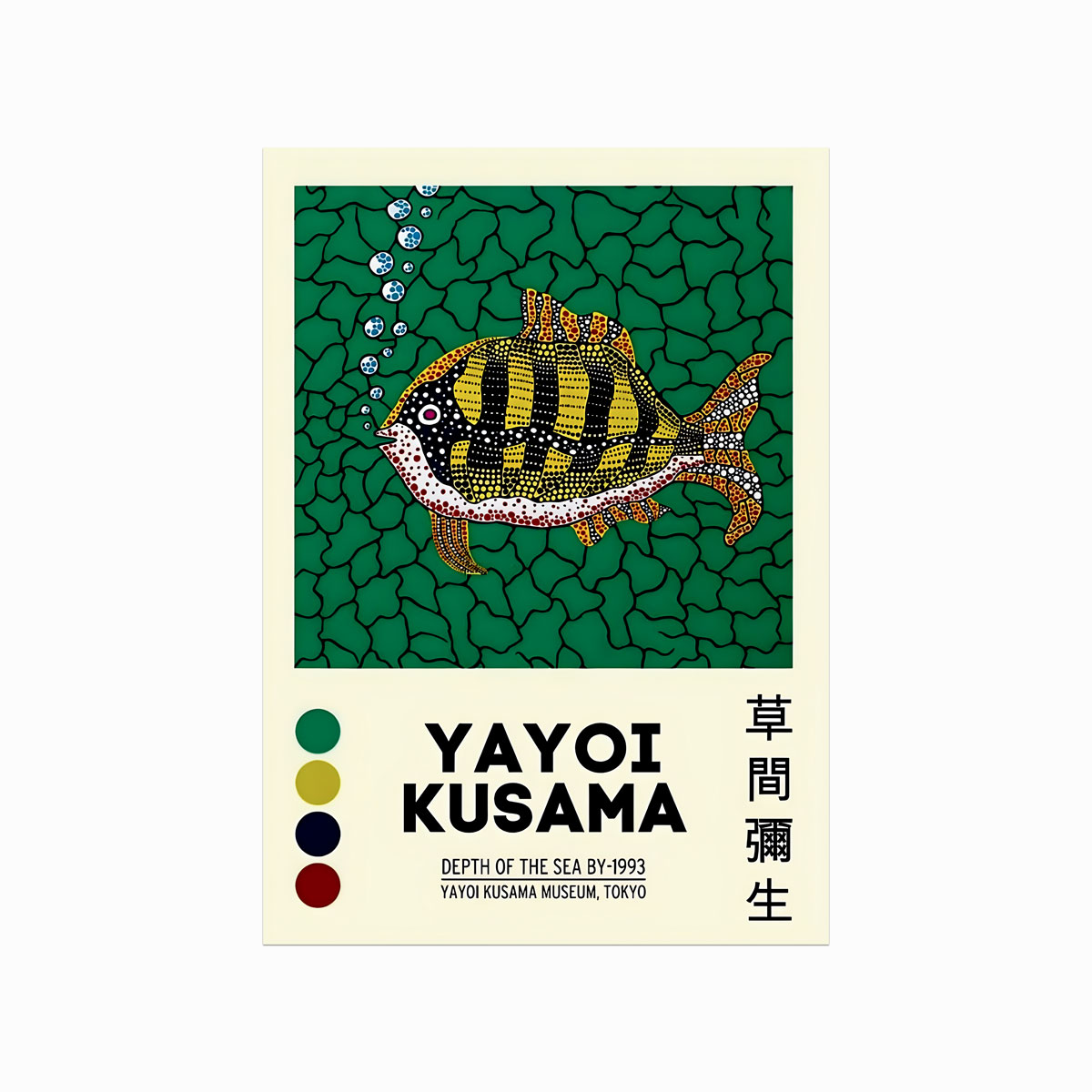 Yayoi Kusama Plakat  Depth Of The Sea