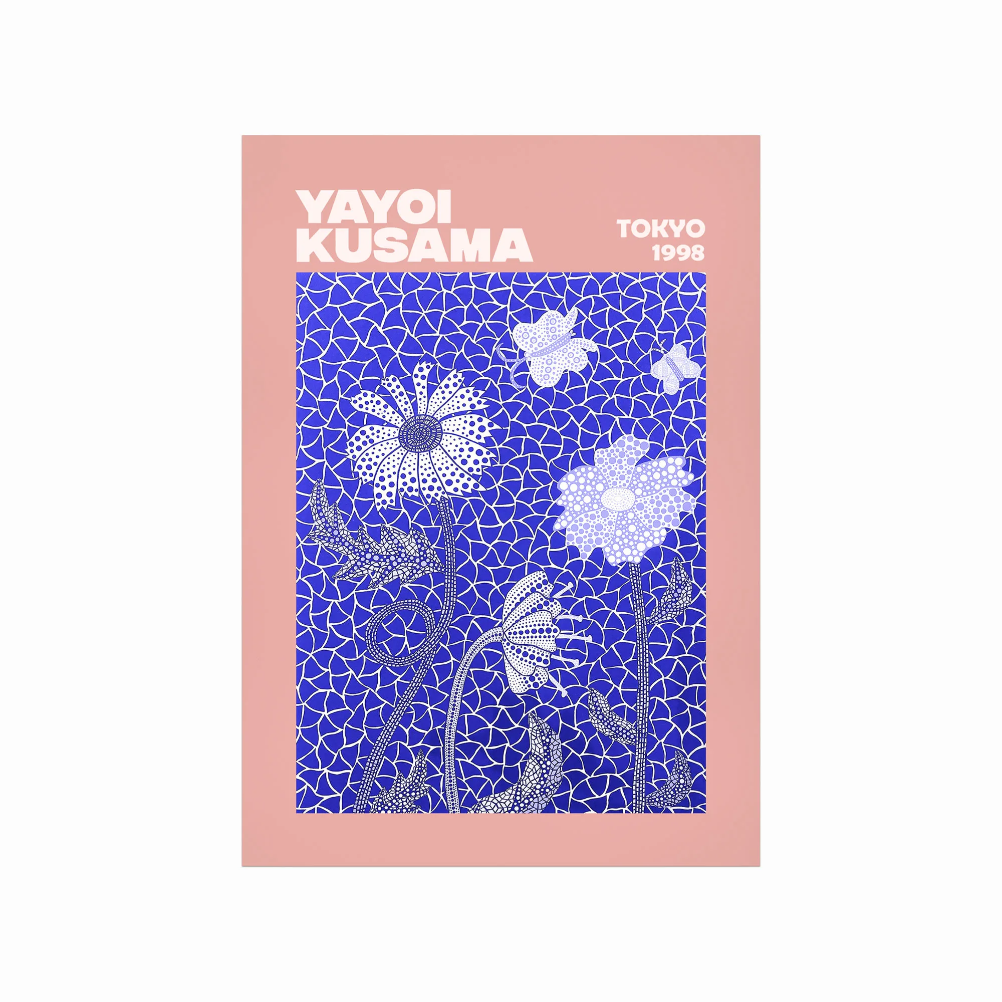 Yayoi Kusama Plakat Flowers