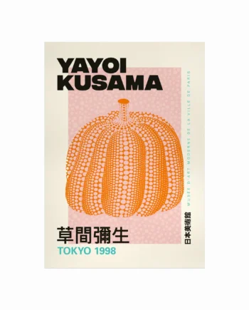 Yayoi Kusama Plakat  Pumpkin 01