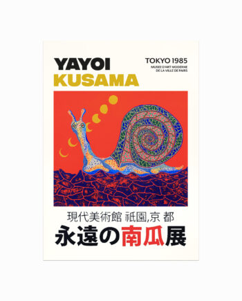 Yayoi Kusama Plakat  The Snail