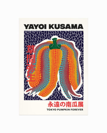 Yayoi Kusama Plakat  Tokyo Pumpkin Forever
