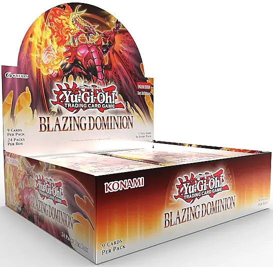 Yu-gi-oh Booster Pakke Blazing Dominion Booster Display