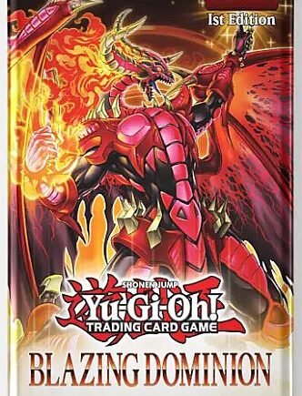 Yu-gi-oh  Booster Pakke Blazing Dominion Booster Pack