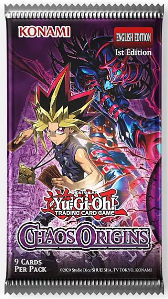 Yu-gi-oh Booster Pakke Chaos Origins Booster Pack