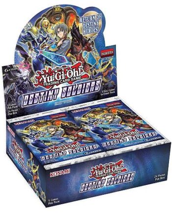 Yu-gi-oh  Booster Pakke Destiny Soldiers Booster Display Box Med 24 Pakker