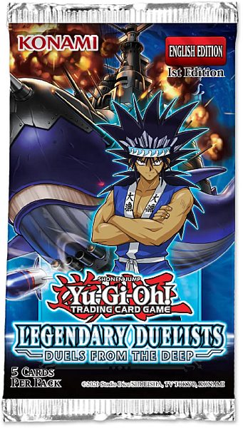 Yu-gi-oh Booster Pakke Legendary Duelists: Duels From The Deep