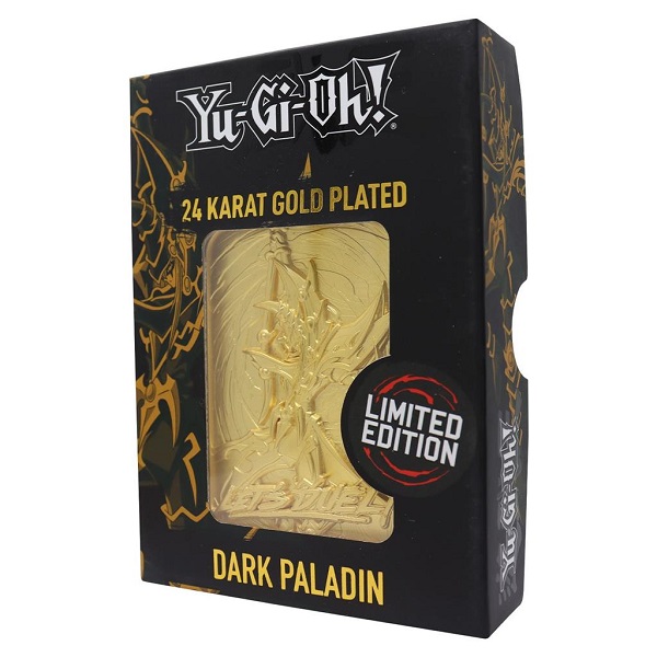 Yu-gi-oh Dark Paladin Limited Edition Gold Card