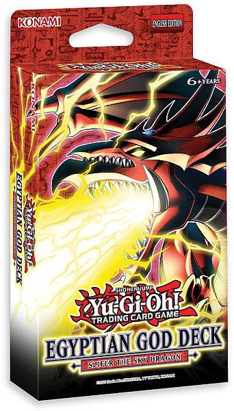 Yu-gi-oh  Deck Egyptian God Deck: Slifer The Sky Dragon  Unlimited  Structure Deck