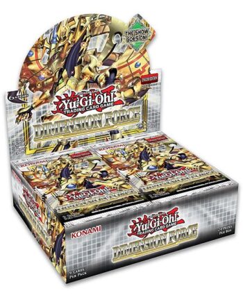 Yu-gi-oh  Dimension Force Booster Box  Display