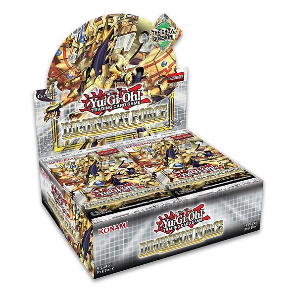 Yu-gi-oh Dimension Force Booster Box Display