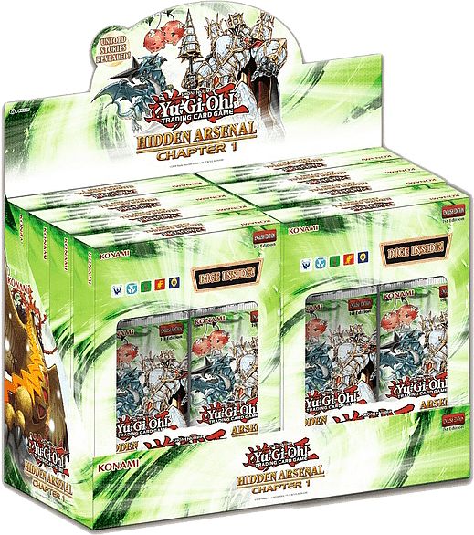 Yu-gi-oh Hidden Arsenal: Chapter Display Boxes