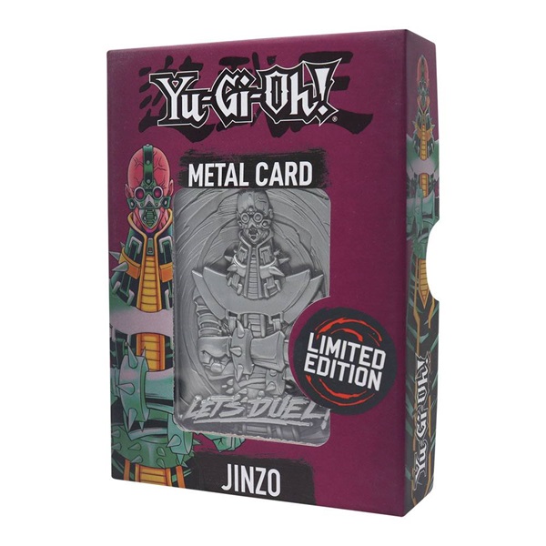Yu-gi-oh Limited Edition Metal Collectible Card: Jinzo