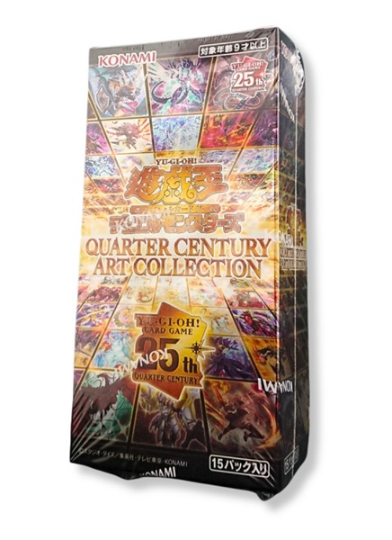 Yu-gi-oh Ocg Japansk Japanese Art Collection: Quarter Century Edition 25th Anniversary Booster Display Box Med 15 Pakker