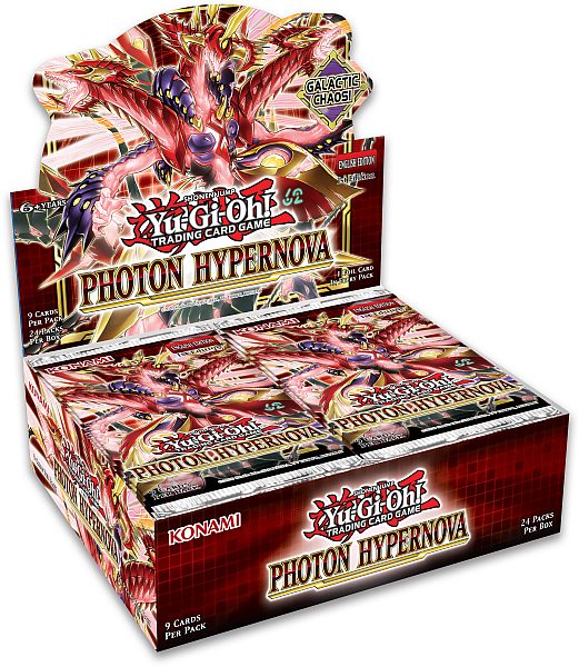 Yu-gi-oh Photon Hypernova Booster Display