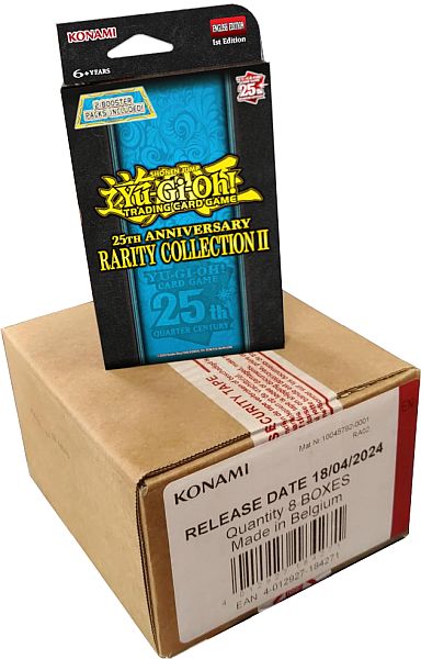 Yu-gi-oh 25th Anniversary Rarity Collection Ii Tuckbox Case