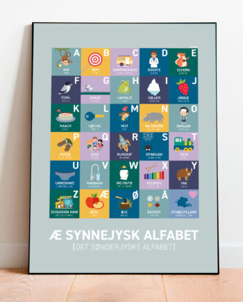 Synnejysk Alfabet -mintgrøn