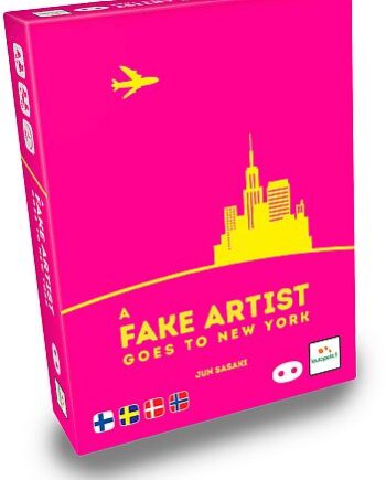 Fake Artist Goes To New York  Dansk  Board Game