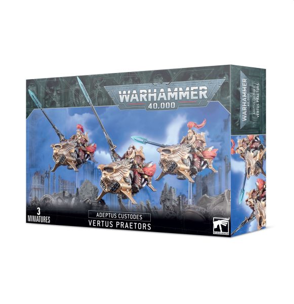 Adeptus Custodes Vertus Praetors   Shield-captain On Dawneagle Jetbike 99120108014 99120108078