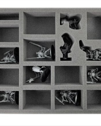 Age Of Sigmar Ossiarch Bonereapers Necropolis Stalkers And Immortis Guards With Characters Foam Tray  Bfl  15 5w   12l     5h