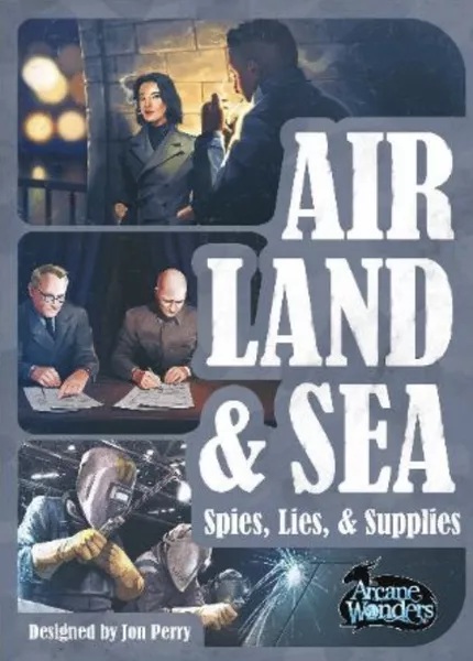 Air  Land   Sea: Spies Lies   Supplies Board Game