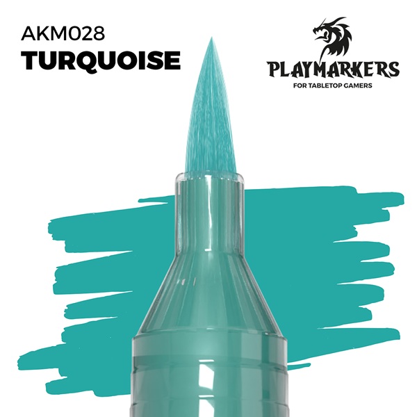 Ak Interactive Playmarkers: Turquoise  Paint Marker Malingstusch