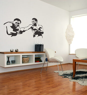 Ali Wallsticker Af Jesper Haun  80x49 Cm