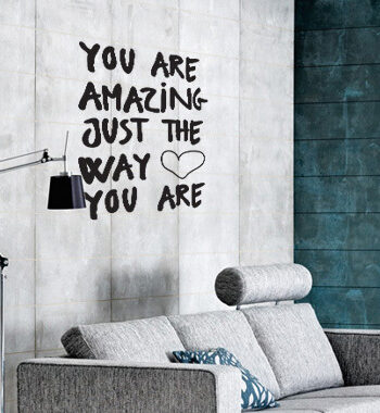 Amazing Wallsticker Af Diana Lovring  42x60 Cm