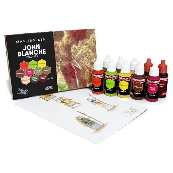 Army Painter Masterclass: John Blanche Volume   Paint Set  Warpaints Fanatic  Wp8110