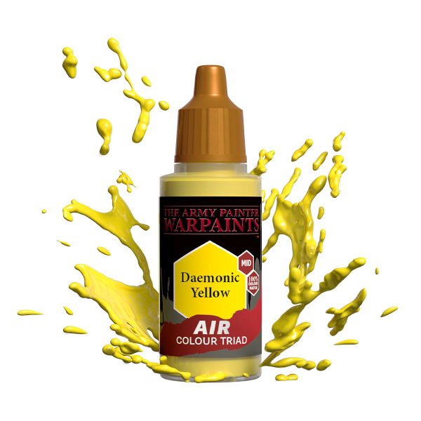 Army Painter Warpaints: Air Acrylics Daemonic Yellow Aw1107