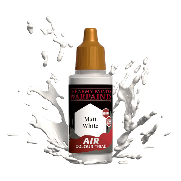 Army Painter Warpaints: Air Acrylics Matt White Aw1102